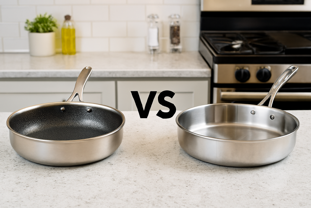 Hestan Essential Pan vs Sauté Pan