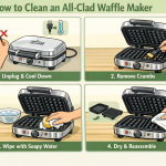 How to Clean an All-Clad Waffle Maker (The Right Way — No Ruined Plates, No Mess) How to Clean an All-Clad Waffle Maker