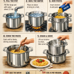 how to use all clad pasta pot